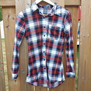 CLASSIC Plaid Woman's Shirt XS Fall Cozy